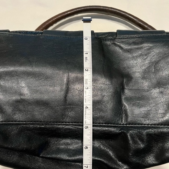 See By Chloé black leather crossbody tote bag - Picture 12 of 14